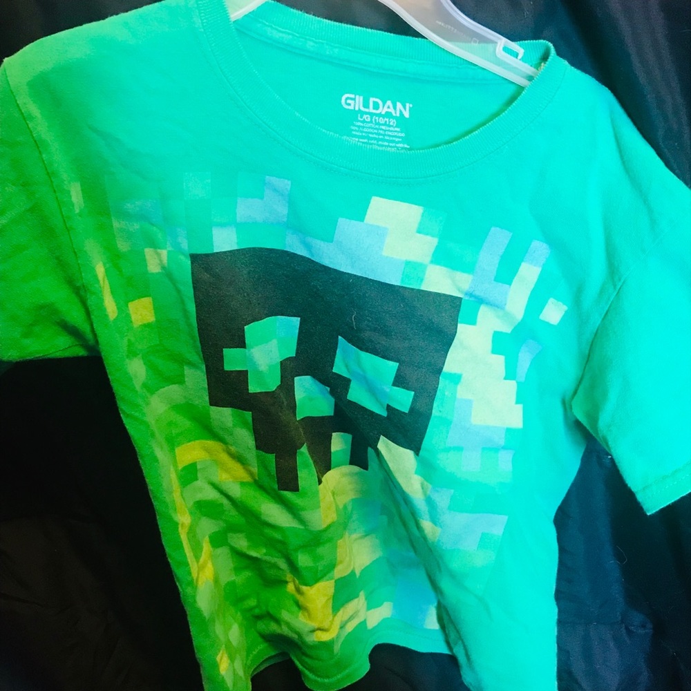 Boys Minecraft shirt